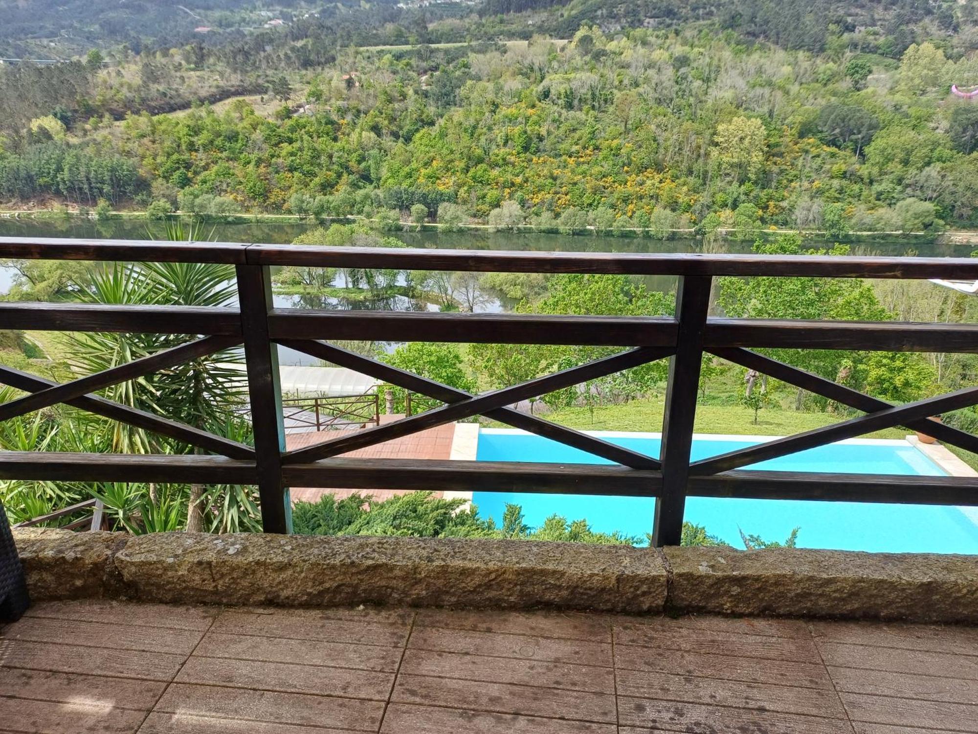 "Bouca Drigues" Casa Antiga De Pedra Com Piscina E Vista Rio Villa Amarante Exterior photo